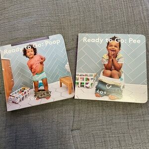 Lovevery 'Ready to Go' potty training Board Books Set